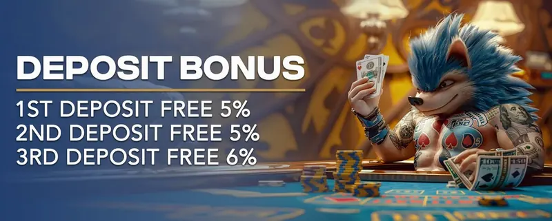 Deposit Bonus — Rebate99 promotion